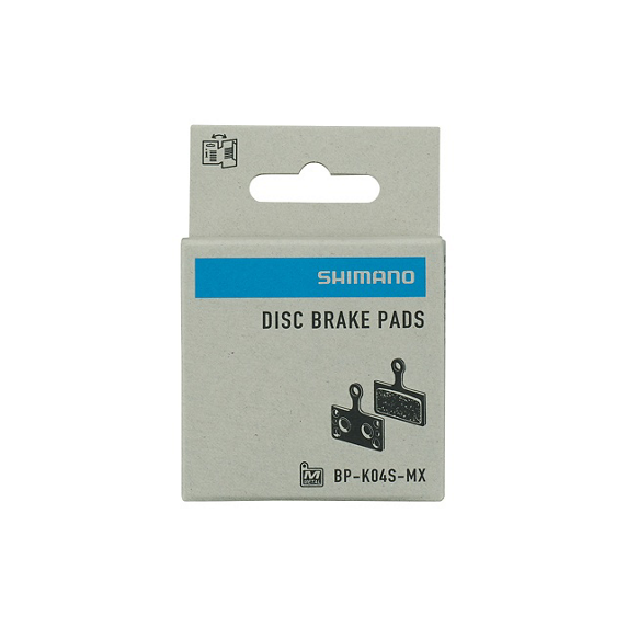 SHIMANO SKIVEBREMSEKLODS BP-K04S-MX SINTRET UDEN FINNE 1 par