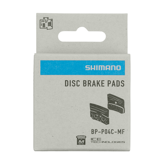 SHIMANO SKIVEBREMSEKLODS BP-P04C-MF SINTRET MED FINNE 1 par