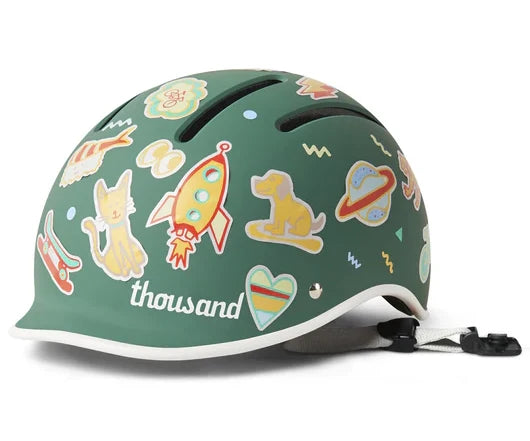 Thousand JR Helmet Going Green OS 49-53cm