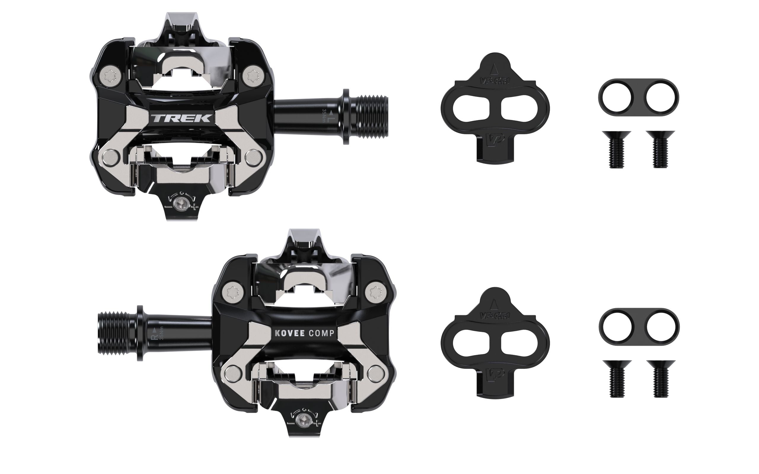 Trek Kovee Comp-klikpedalsæt