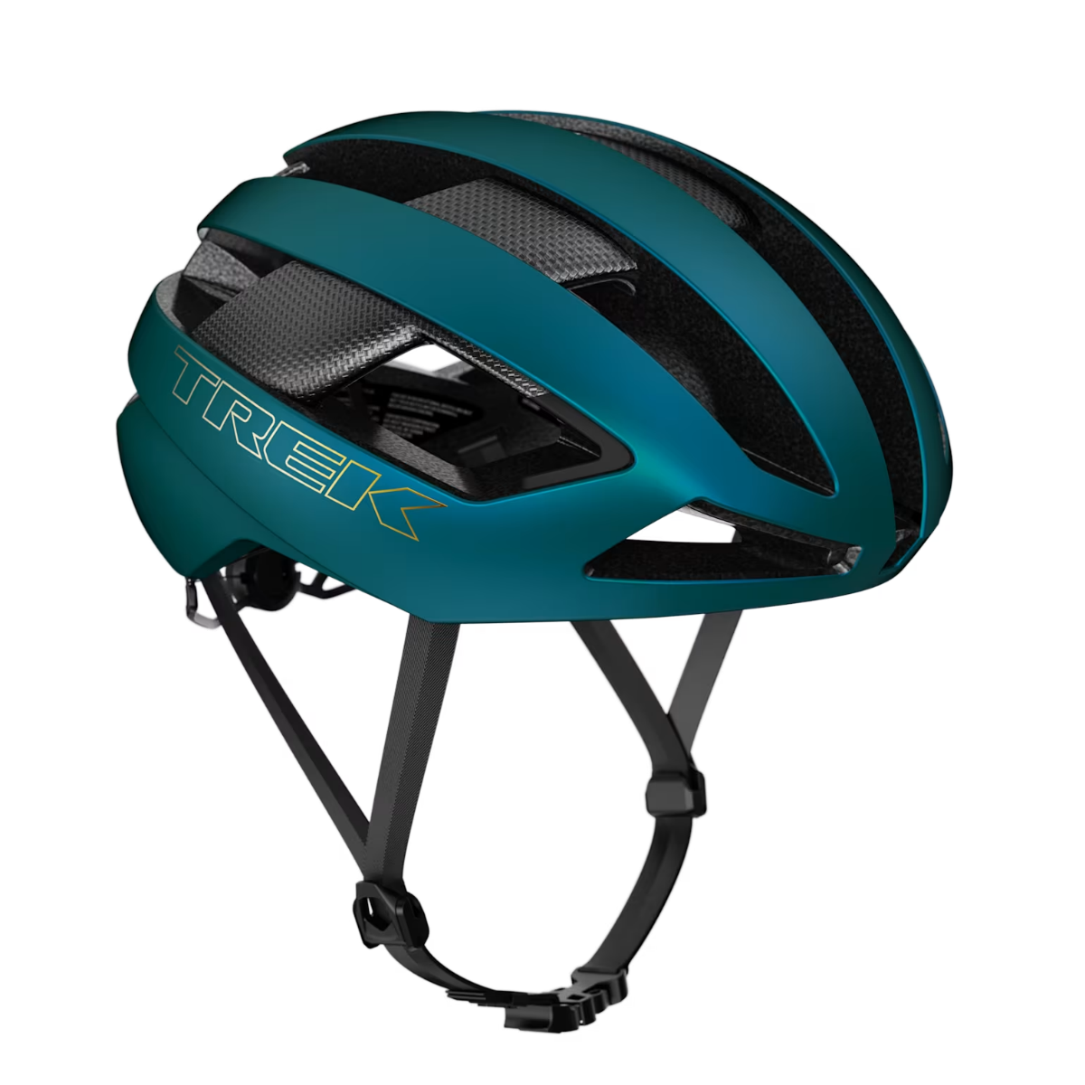 Trek Velocis MIPS racercykelhjelm, vist fra siden. Sikkerhed, komfort og aerodynamik i fra den amerikanske gigant Trek
