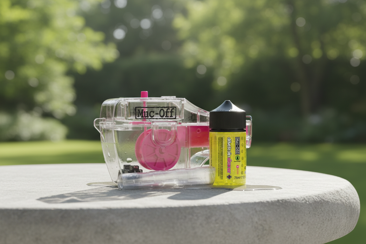 Chain cleaning kit outdoor lifestyle image