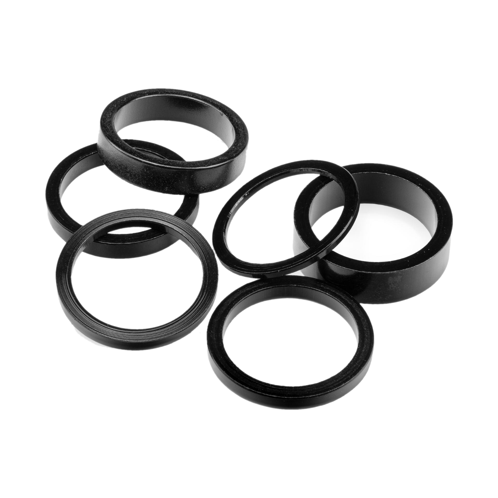 Bikepartner spacers 1 1/8" 6-delt sæt