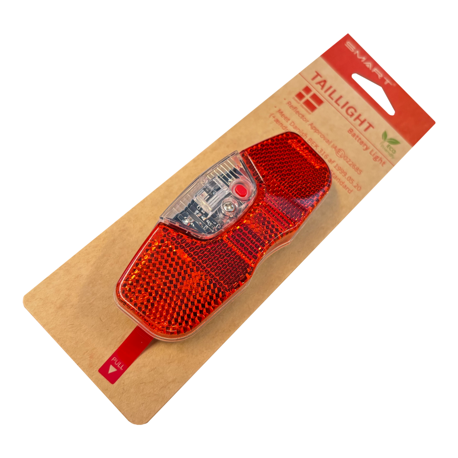 Smart bagagebære baglygte